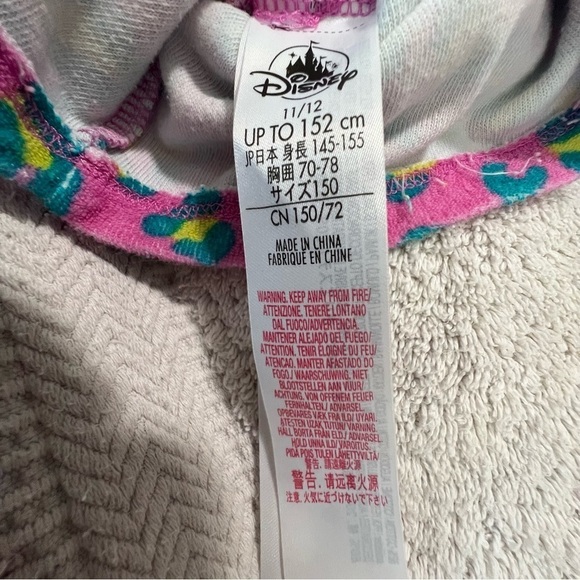 DISNEY Leopard Print STITCH & SCRUMP
Terrycloth Romper size:11/12 - Picture 4 of 9